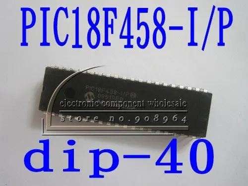 Новые оригинальные Высокопроизводительные микроконтроллеры PIC18F458 I/P dip 40 10