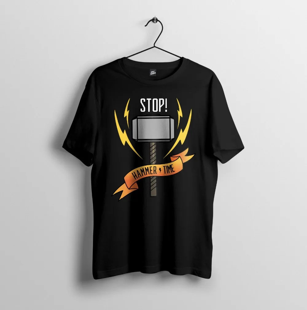 Stop!Thor Avenger Inspired Design-мужские очень популярные Стильные облегающие хлопковые
