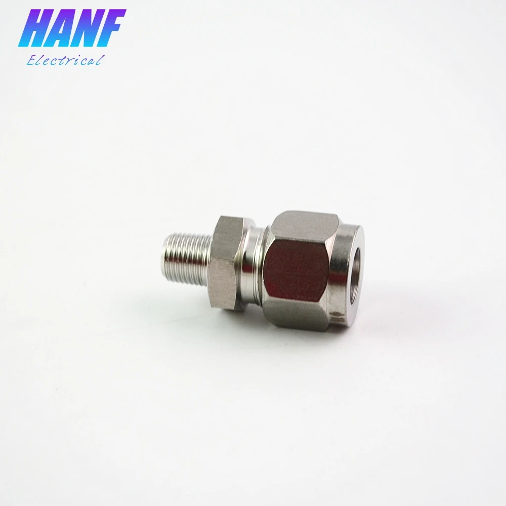 1 шт. 304 трубные фитинги из нержавеющей стали BSP 1/8 &quotнаружная резьба x 10 мм OD