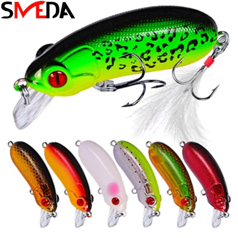 Жесткая искусственная приманка Isca воблер PESCA для рыбалки двойные крючки ловли