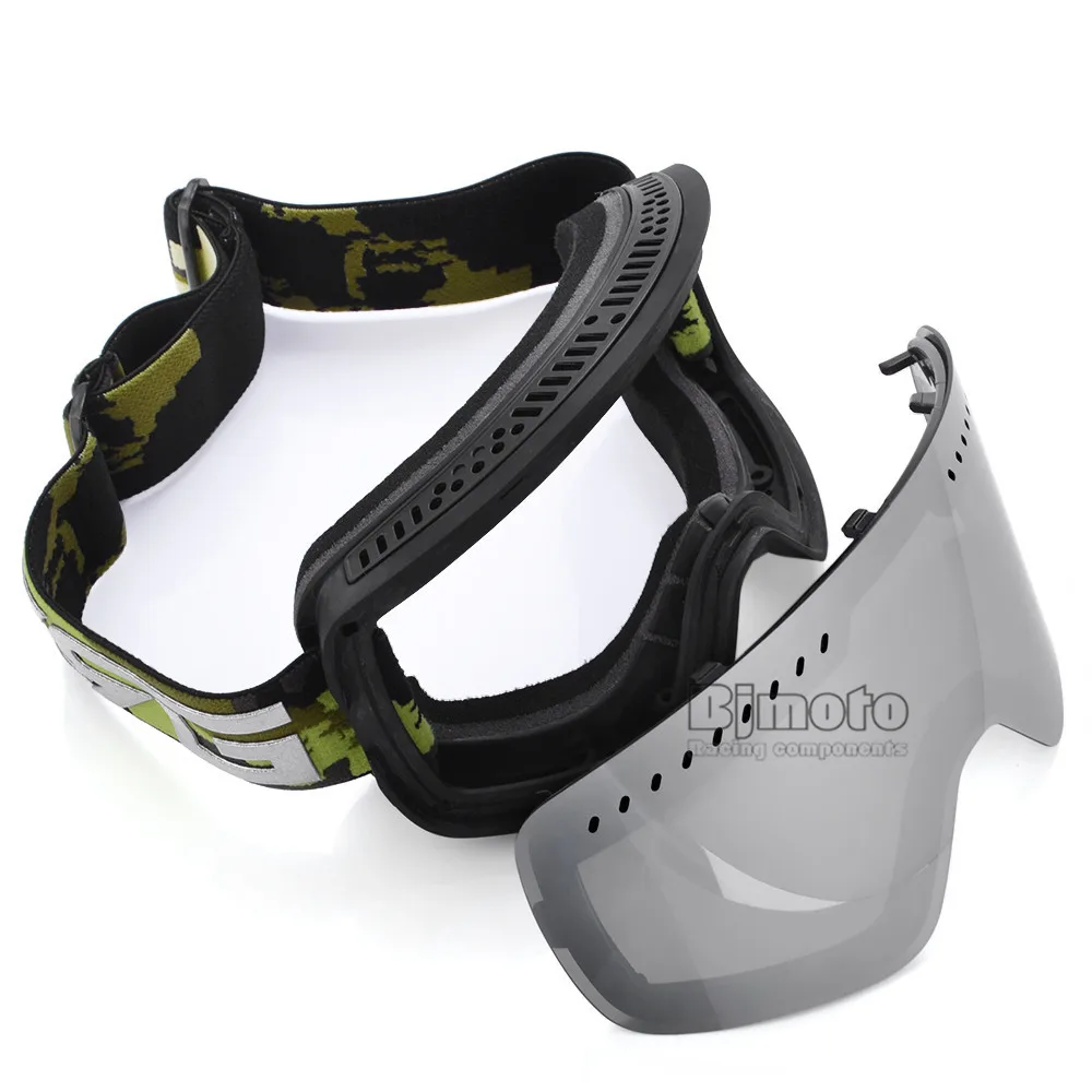 BJMOTO зимние мотоциклетные очки уличные UV400 двойные линзы 3 слоя пены Спорт сноуборд лыжные очки маска катание на лыжах Снег шлем маска