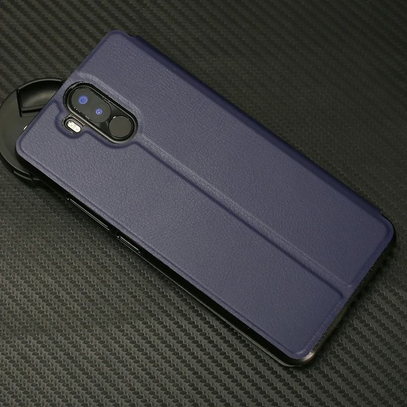 Роскошный кожаный чехол ocube Ulefone Power 3/3s Специальный защитный чехол-книжка с