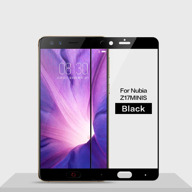 Закаленное стекло с полным покрытием для ZTE Nubia Z17 Mini S защитная пленка экрана