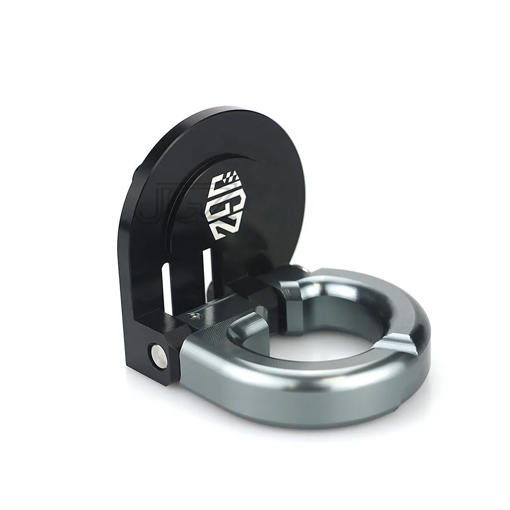 Motorcycle CNC Aluminum Foldable Storage Hook Crotchet Modified Accessories for VESPA GTS300 GTS GTV LX LT Sliver Titanium Black |