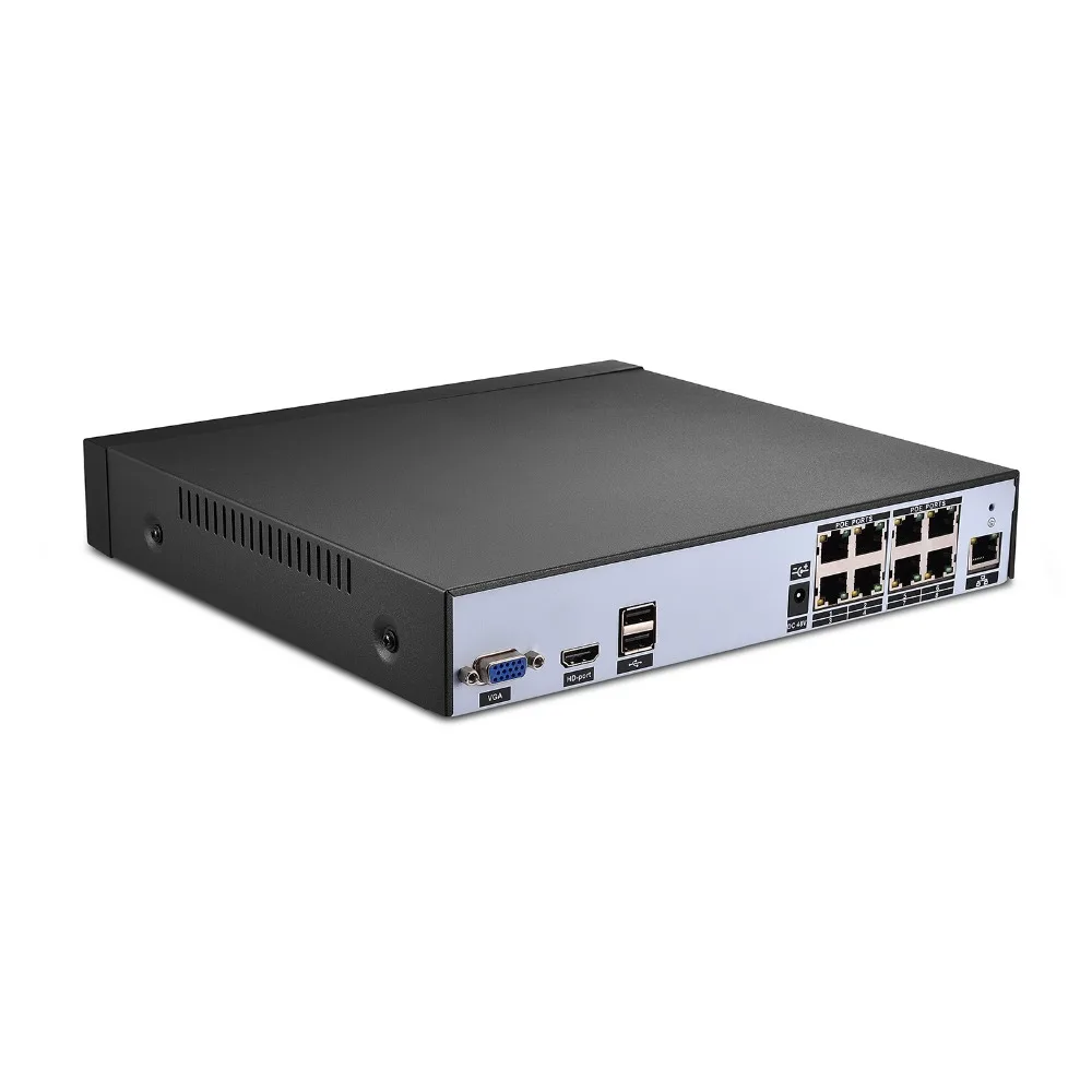 BESDER H.264 CCTV NVR 48 в PoE 4CH 1080P / 8CH видеонаблюдения видео рекордер IEEE802.3af P2P ONVIF