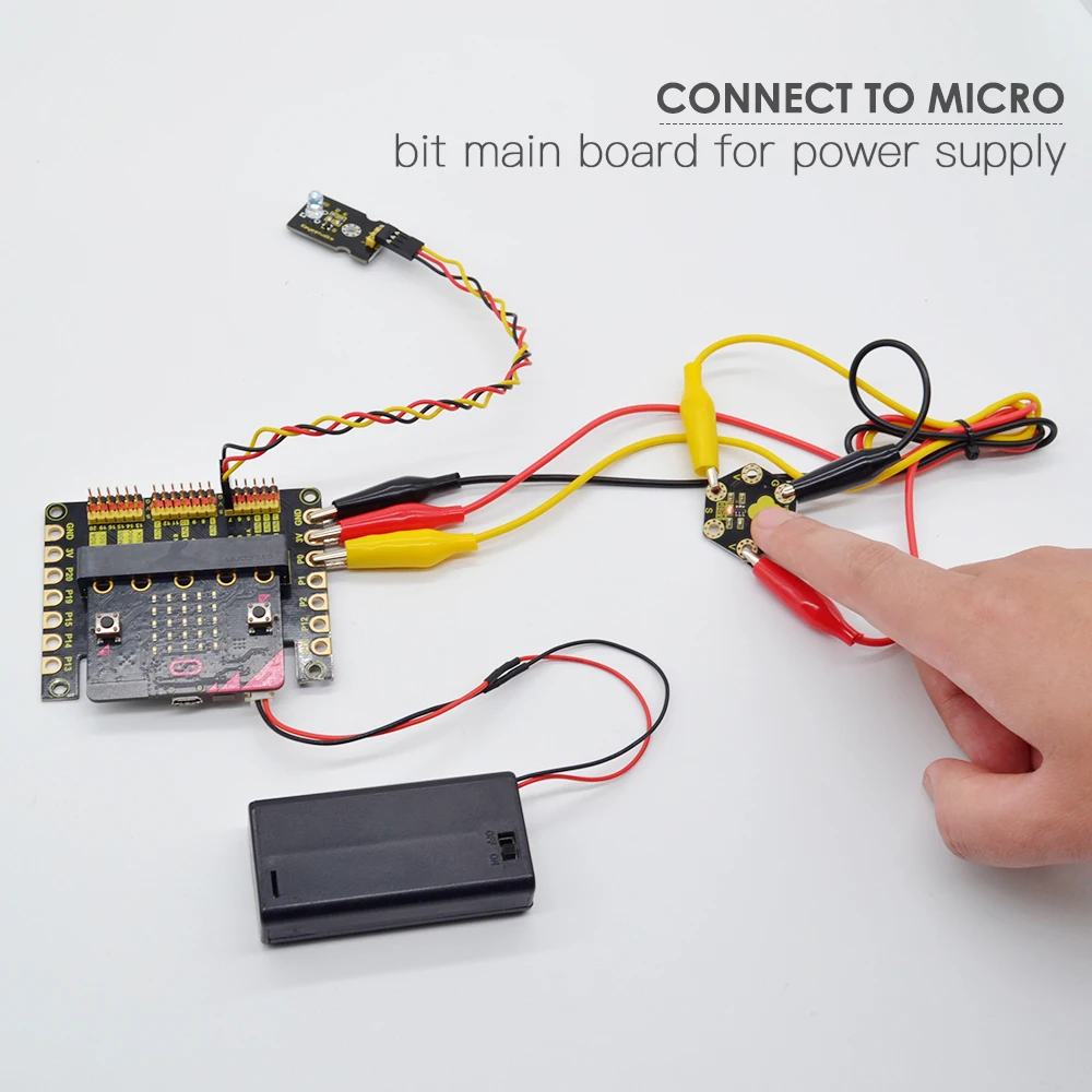 Keyestudio microbit 3V Sensor Shield Board для BBC Micro:bit|Аксессуары демонстрационных стендов| |