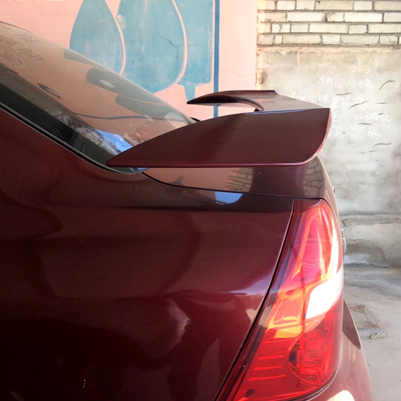 Universial Sedan автомобильный спойлер для Chevrolet LOVA 2007 2008 2009 2010 2011 ABS Материал Неокрашенный грунтовочный задний спойлер багажника