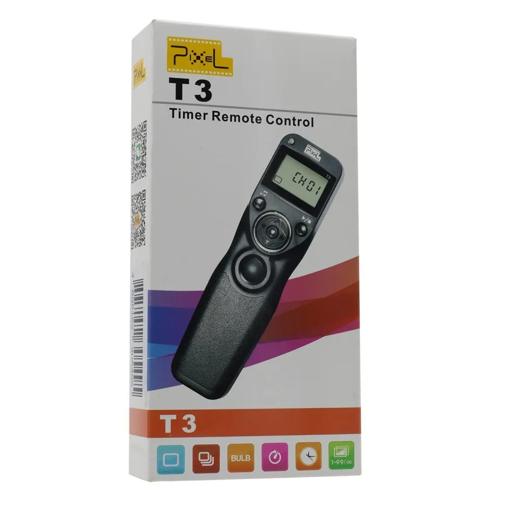 Камера проводной таймер с пультом дистанционного Управление спуск затвора по