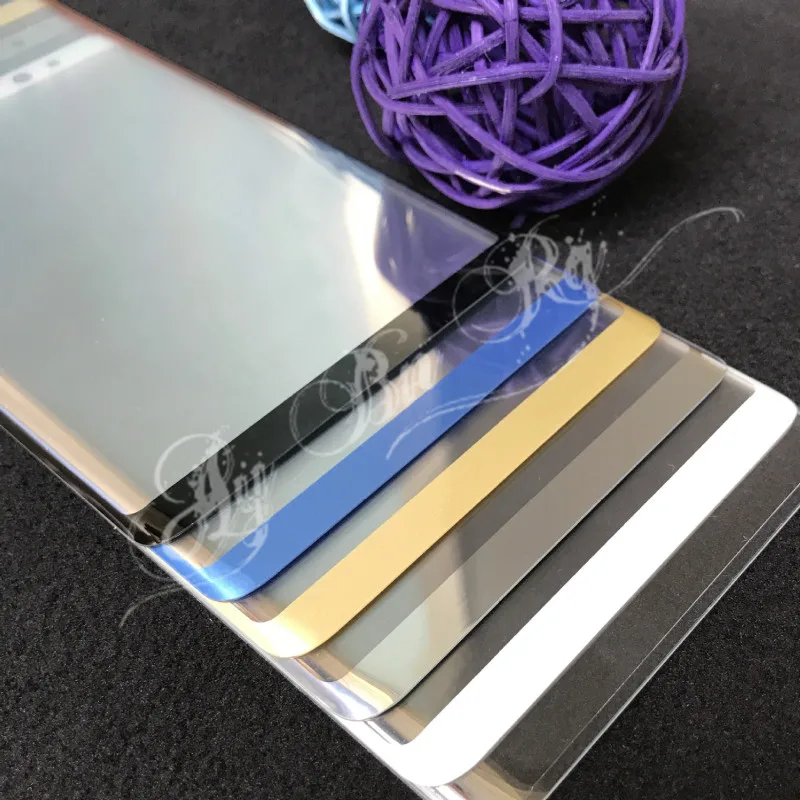 Цвет 3D полное покрытие закаленное стекло протектор экрана для samsung Galaxy S8 Plus Note 9 8 черный Золотой Синий Серебряный