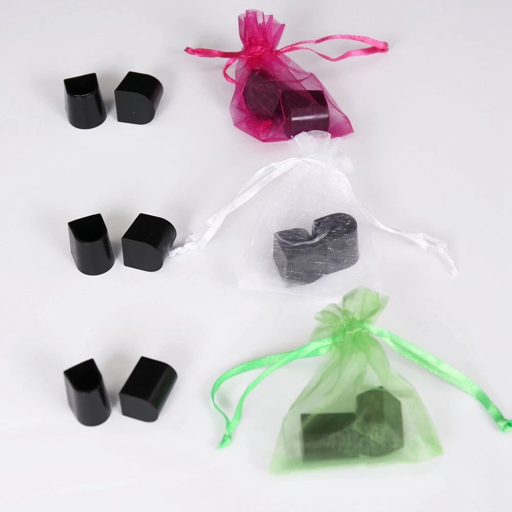 100 Pairs/Lot Heel Protectors High Heel Anti Slip Silicone Heel Stopper Latin Stiletto Dancing Cover for Bridal Wedding Party