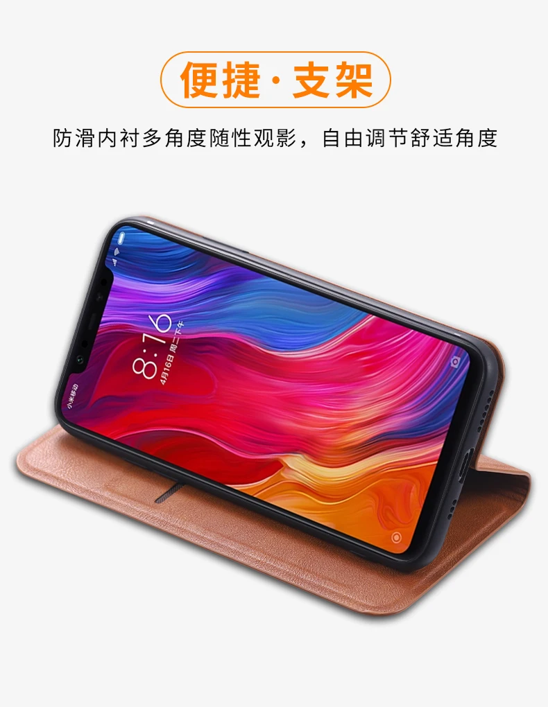 Кожаный чехол-бумажник в стиле ретро с подставкой и откидной крышкой для Xiaomi Redmi 8A, чехол-книжка с магнитной застежкой и отделениями для карт