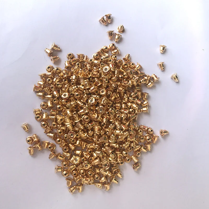 100 шт. силиконовые Заглушки для сережек гвоздиков|Ювелирная фурнитура и