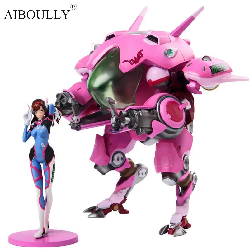 OW DVA и mecha фигурка модель kinderen Speelgoed Geschenken Collectie Tracer ПВХ 23 см игровая фигура|action