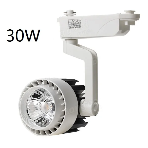 

LED Track Light 30W COB Spotlights 85-265V Modern Ceiling Home Wall Deco Track Rail Spot Fixture for Retail Shop Art Gallery