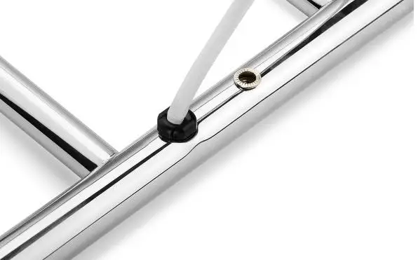 Настенная сушилка для полотенец из нержавеющей стали 304/черная электрическая