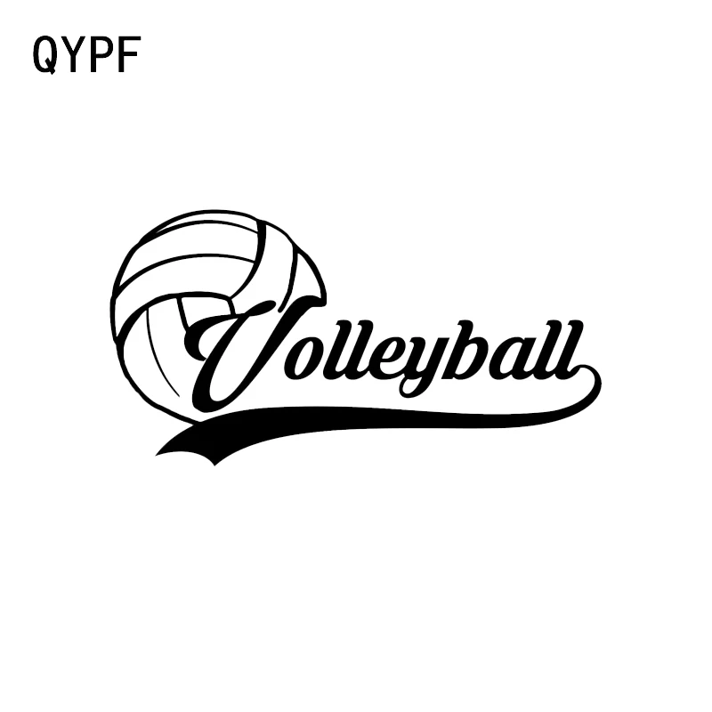 QYPF 14 5*7 5 см уникальный декор для пляжного волейбола Виниловая наклейка