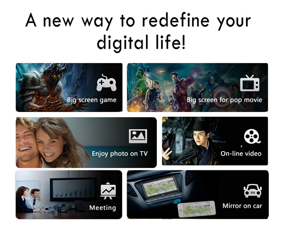 2019 mirascreen G2 AM8252B HD tv stick Wi Fi апасных ТВ cromecast miracast обмена потоковыми мультимедийными
