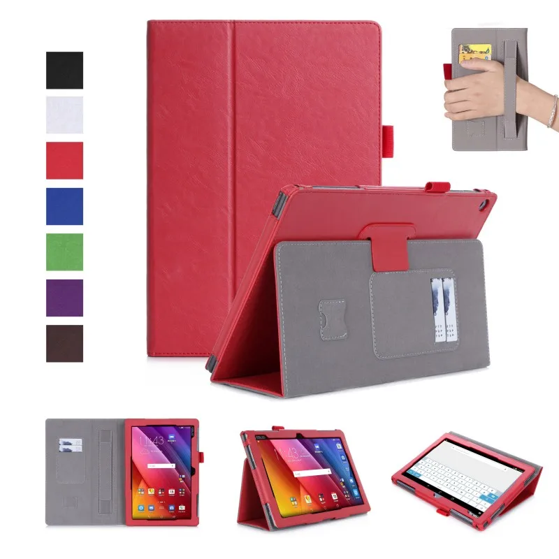 Для ASUS Zenpad 10 Z301MFL Z301ML кожаный чехол для 1 &quotпланшет с слот карт|tablet case|case tablettablet case |