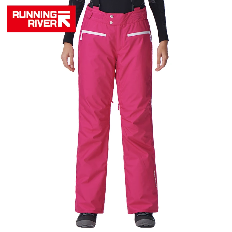 RUNNING RIVER Brand Women Ski Pants For Winter 5 Colors 6 Sizes Warm Outdoor Sports Pants High Quality Winter Pants #B7080