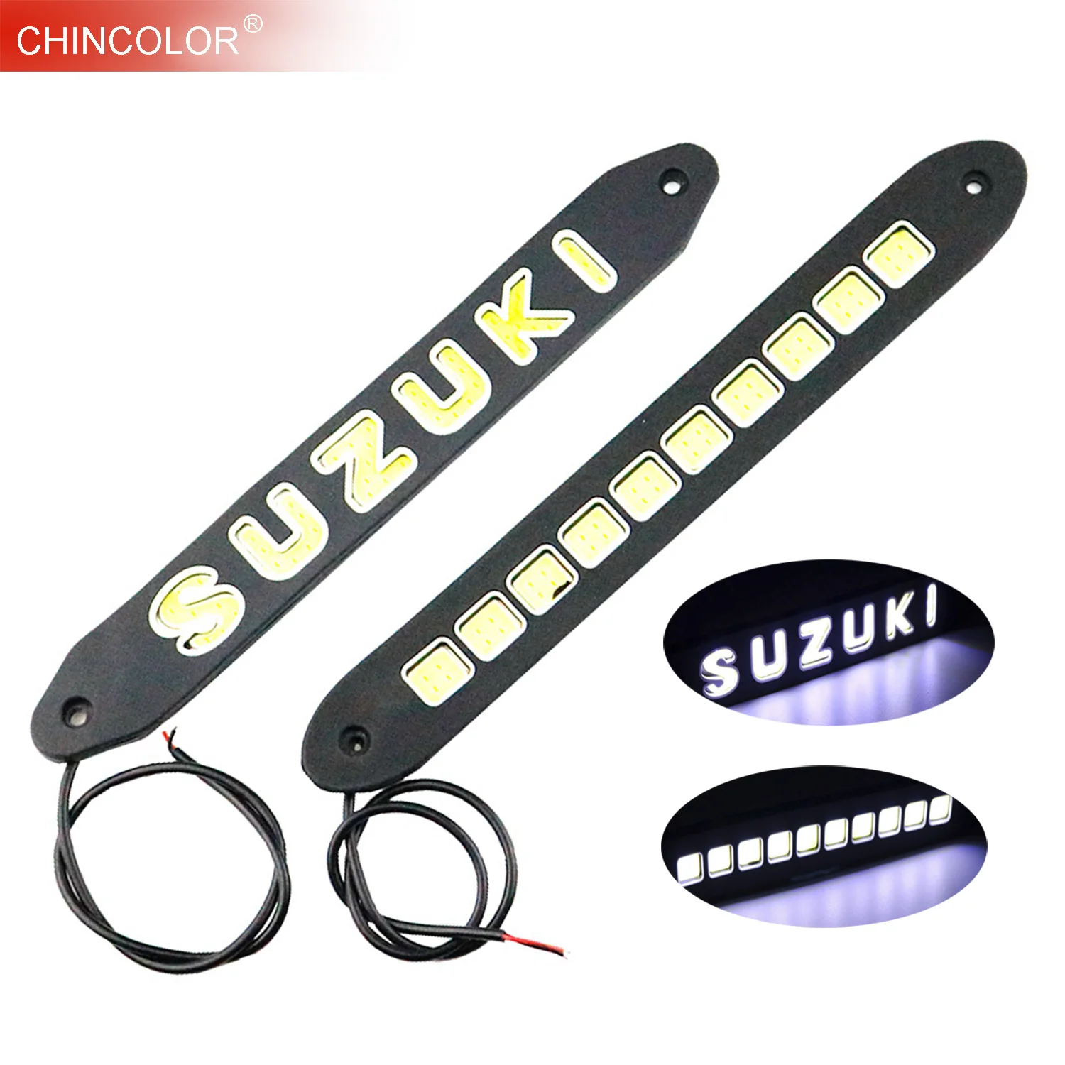 COB Led источник чип полоса лампа холодный белый 12V 5W Гибкие 10 сетки DIY автомобиль