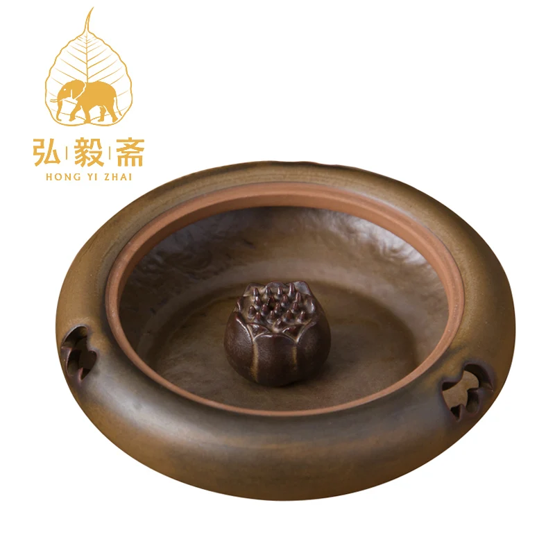 Hong Yizhai сандаловое дерево алоэ башня курильница с диском Xiangxiang керамические