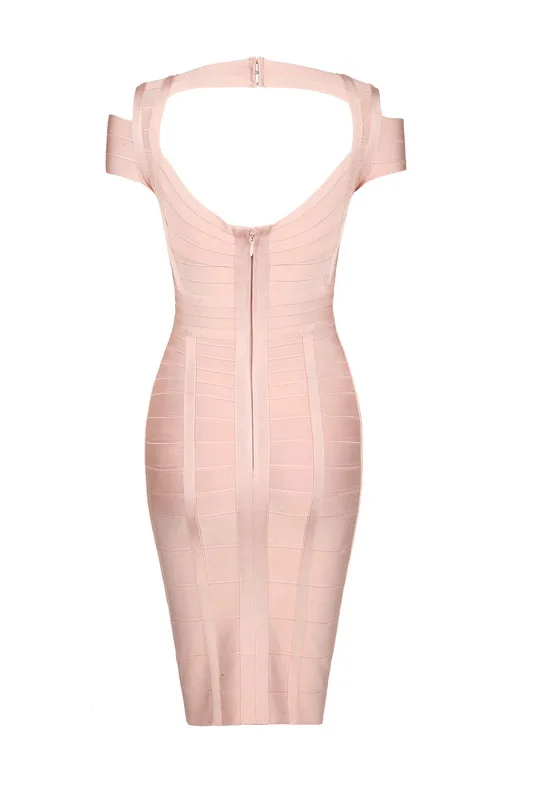 Оптовая продажа новинка 2016 года Цвет телесный розовый платье карандаш с лямкой