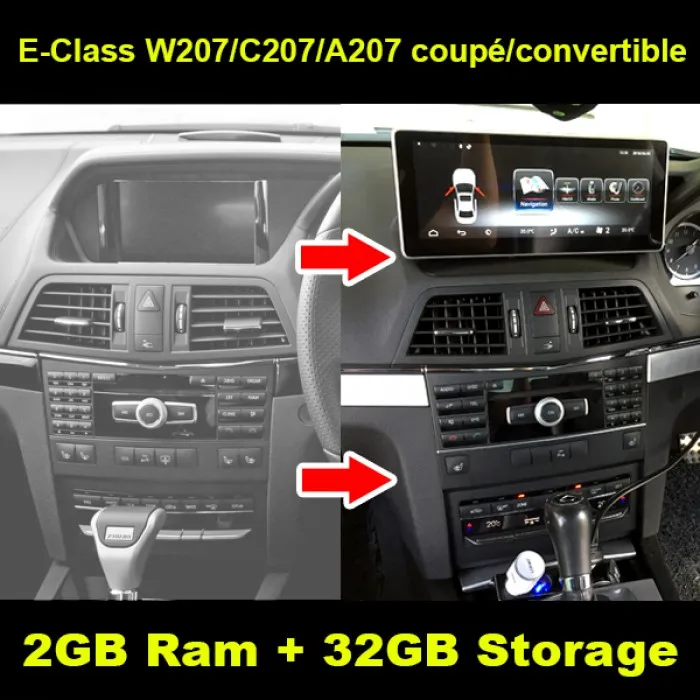 Android W207 A207 C207 gps Merce des дисплей Автомобиль Многофункциональный развлекательный автомобиль Navi для Ben z E класс купе 10-12 экран