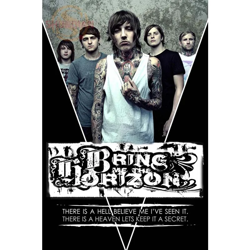 Самые приятные на заказ для мобильных телефонов с надписью Bring Me The Horizon #4 Плакаты