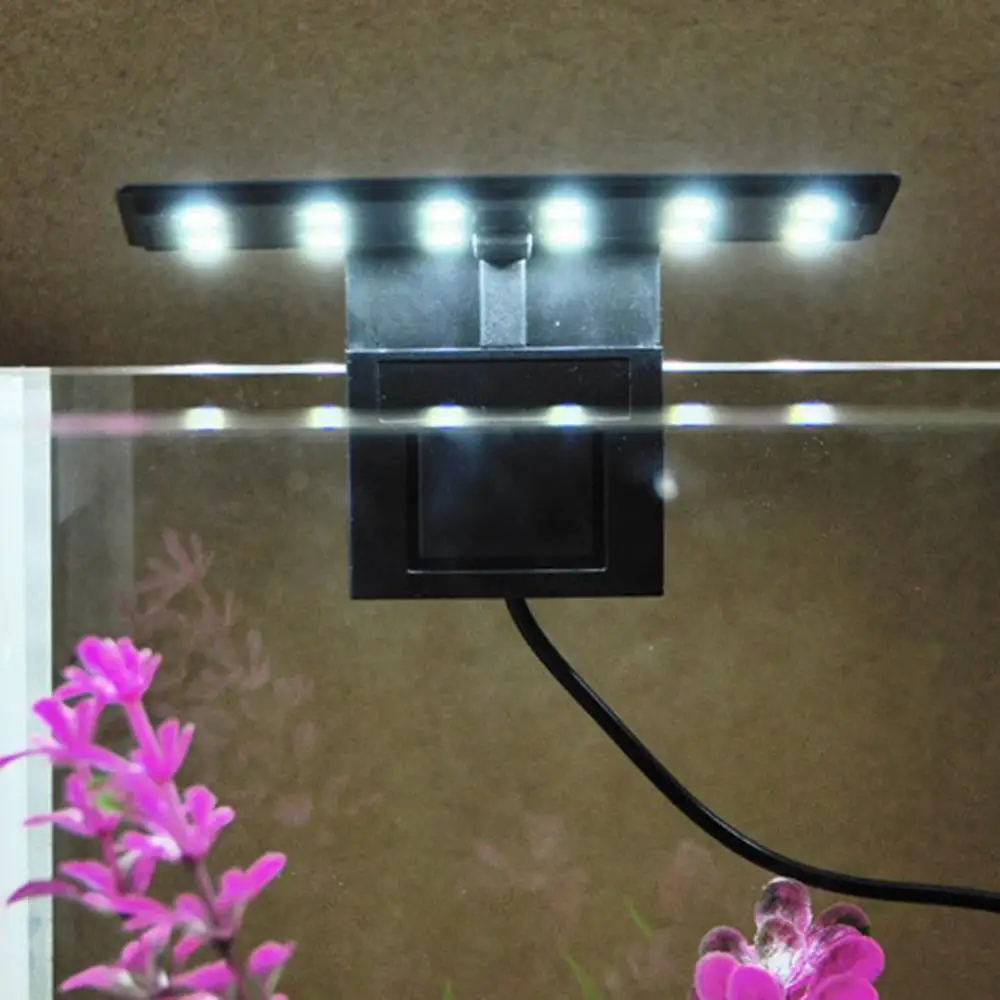 Аквариумная аквариумная Рыбная лампа для выращивания водных растений травы