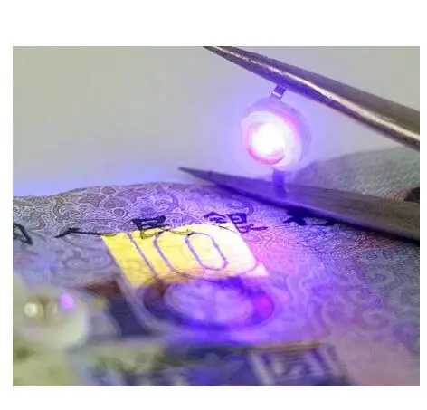 UV purple Реальный полный светодиодный чип CREE 3W высокое Мощность Светодиодный лампа диоды для подавления переходных скачков напряжения rgb УФ-полный спектр светодиодный s чип для точечный светильник вниз светильник 10 шт - Испускаемый цвет: UV purple