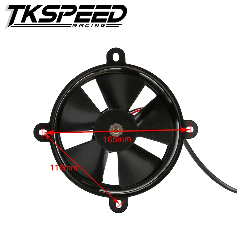 TKSPEED Dirt Pit Bike Motorcycle ATV Quad Oil Cooler Water Radiator Electric Cooling Fan|electric radiator cooling fan|cooler radiatoratv fans |