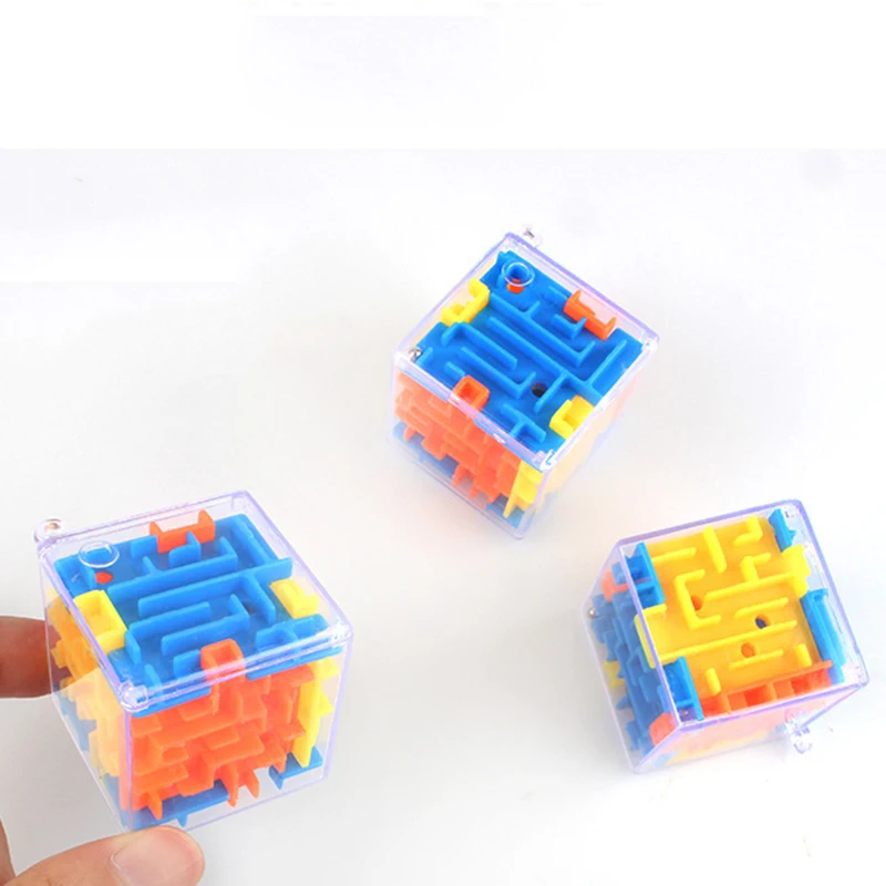 3D куб головоломка, лабиринт, игрушка-головоломка, чехол для игры, забавная игра в мозги, вызов, игрушки, развивающие игрушки для детей