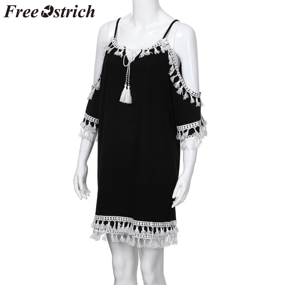 Free Ostrich 2019 женское платье с открытыми плечами Короткие Коктейльные Вечерние