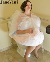 janevini 2019 gather skirt slip wedding dress toilet bridal buddy petticoat underskirt save you from toilet water jupon vintage