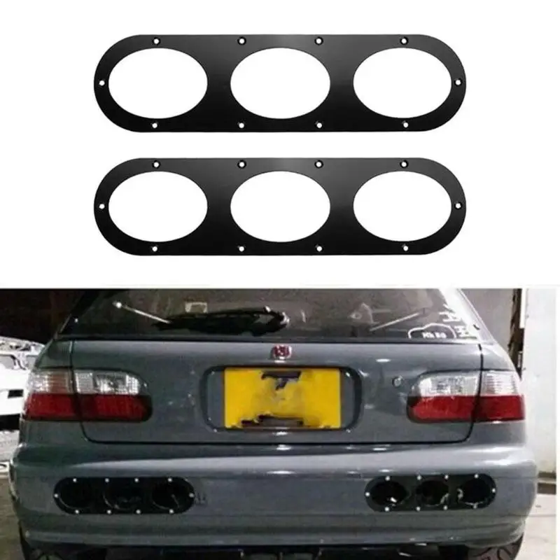 2pcs Universal Car Rear Bumper	