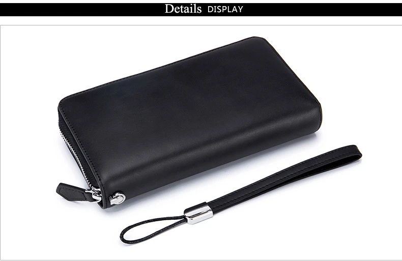 SOUTH GOOSE Fashion Leather Wallets Men RFID Anti Theft Business Long Clutch Wallets Women Large Capacity Travel Passport Purse