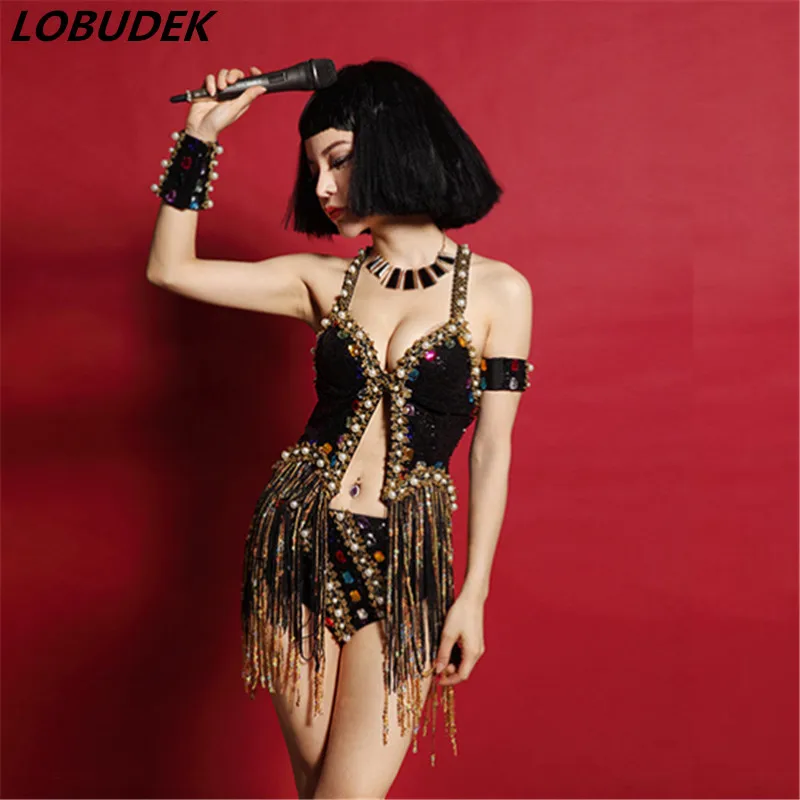 Карнавальный костюм для женщин из 2 предметов яркий певицы | Тематическая одежда