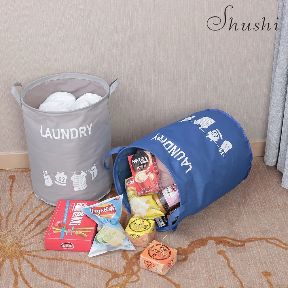 Складная корзина для грязной ткани Shushi из оксфорд органайзер хранения игрушек