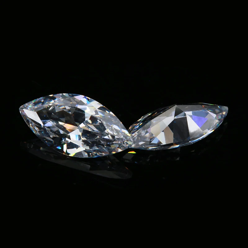 5A white color marquise shape cubic zirconia loose cz stone | Украшения и аксессуары