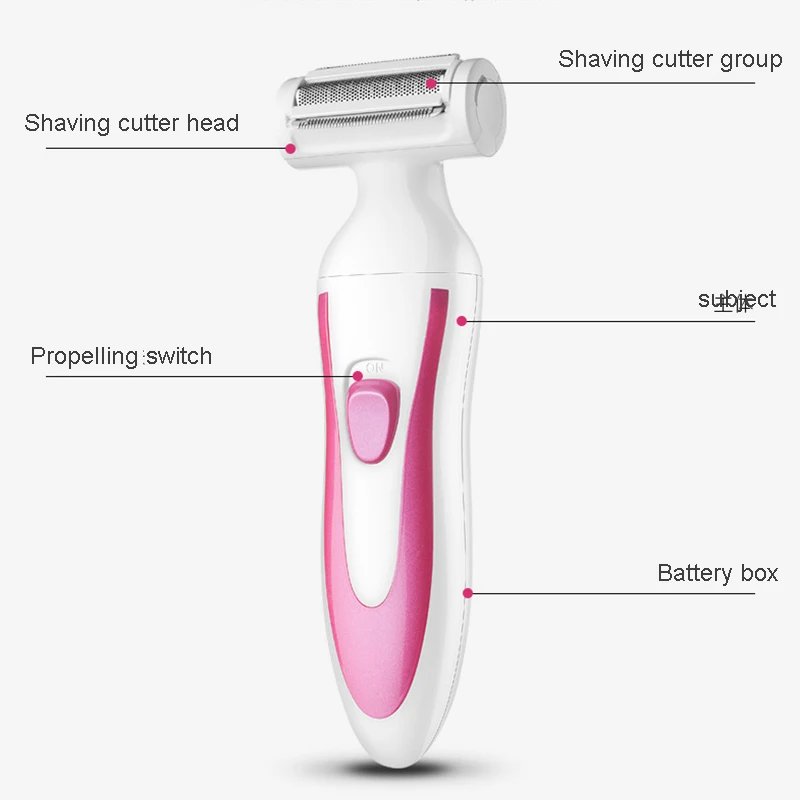 Professional Fashion Lady Shaver Hair Removal Device Female Women Epilator | Красота и здоровье