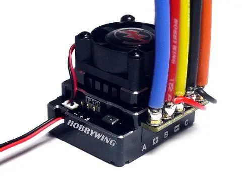 Бесщеточный контроллер скорости HOBBYWING XeRun 120A V3.1 RC ESC для 1/12 туров соревнований на