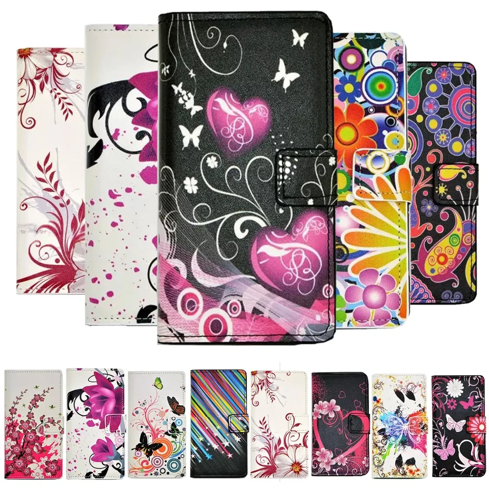 Модный кожаный флип чехол для Huawei P8 P9 Lite P10 Y6 Y5 Y3 2017 Y3II Y5II II 2 Compact GR5 Honor 8 5X 5A 4C