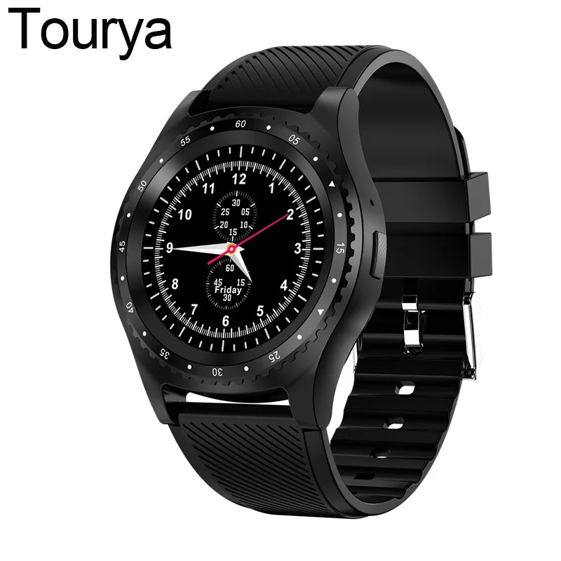 Tourya L9 Bluetooth Смарт-часы с камерой спортивные мужские умные часы фитнес-монитор