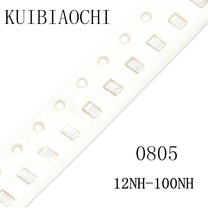 50 шт./лот 0805 SMD индуктор 12nH 15nH 18nH 22nH 27nH 33nH 39nH 47nH 56nH 68nH 82nH 100nH|Индукторы| |