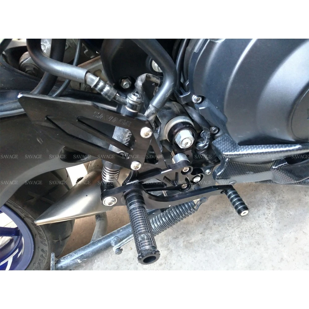Передние Подножки сочлененные для YAMAHA MT09 MT 09 Tracer 900 FZ FZ09 XSR мотоциклетные