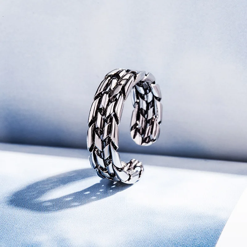 JOYESWING Винтаж кольца для Для женщин и мужчин Титан черный Jewelry аксессуары слоистых