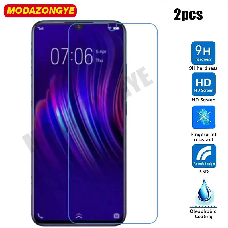 Закаленное стекло Vivo V11i 2 шт. защитная пленка для экрана V11 i V 11i VivoV11i 1806 полное