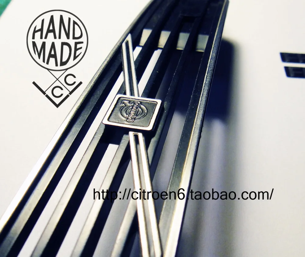 Металлическая передняя гриль пластина и логотипы для 1/14 Tamiya Rc Truck Volvo FH12 CC