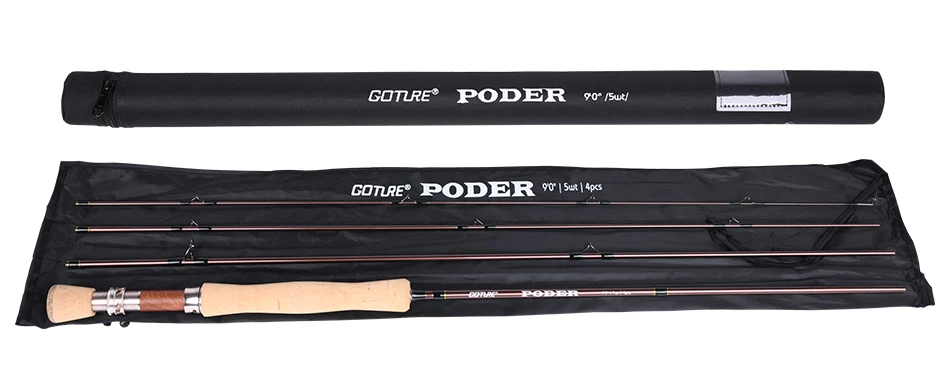 Goture PODER 2,7 М удочка из углеродного волокна, 30 Вт, 36T Fly стержень#4#5# разъемная застежка-молния 7#8 Морской окунь форель Удочка Кормушки для рыб