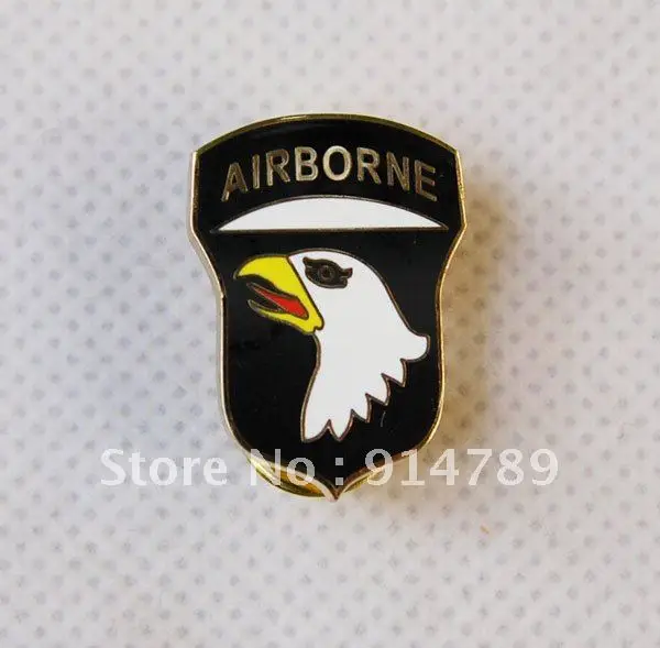 

101ST AIRBORNE DIVISION EAGLE MILITARY SHIRT LAPEL PIN -32059
